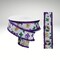 1.5"x10yd Mardi Gras Wired Ribbon – Purple Gold Green Glitter Mask & Crown Print-RGA870827